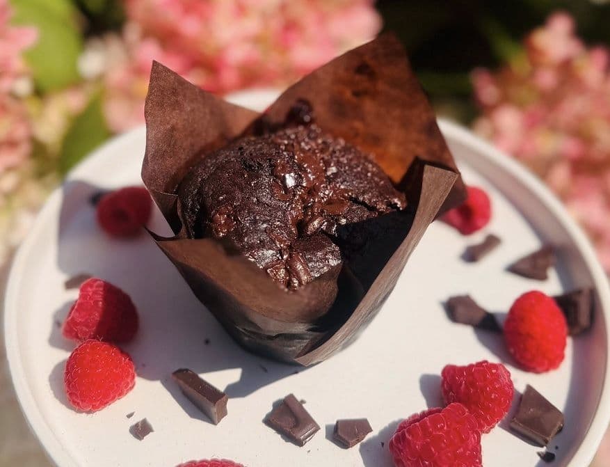 babeczki Muffinki czekoladowe z kremem czekoladowym, oferta cukiernia, tychy, śląsk