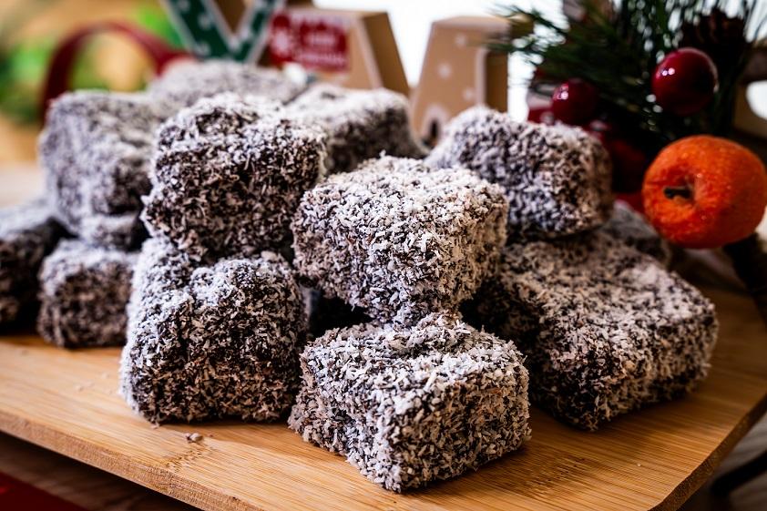 biszkoptowe kostki czekoladowe z kokosem cukiernia tychy