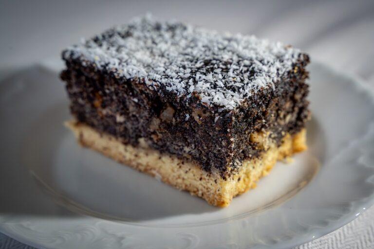 makowiec na kruchym spodzie